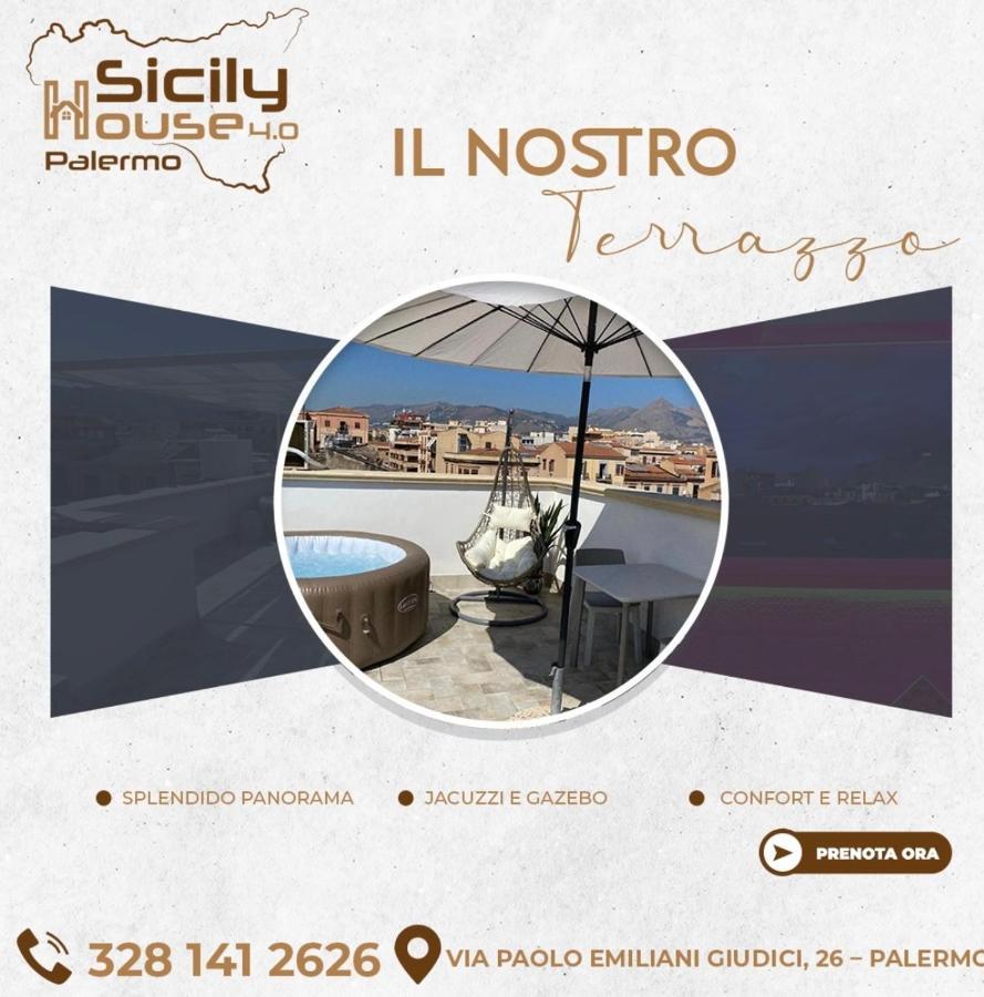 Hotel Sicily House 4.0 Palermo Exterior foto